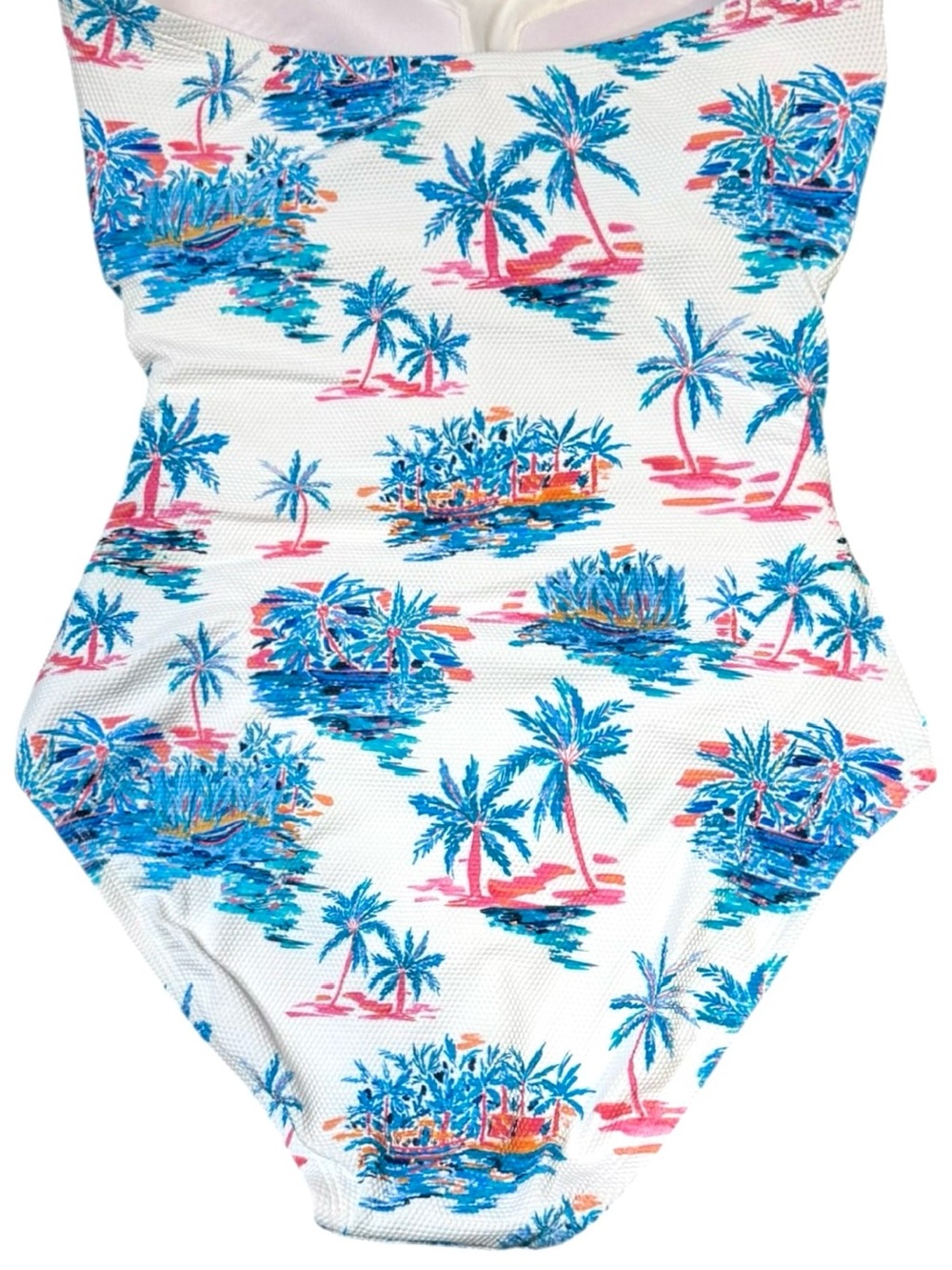 Tommy Bahama Island Cays Oasis Bandeau One Piece - Picture 10 of 13